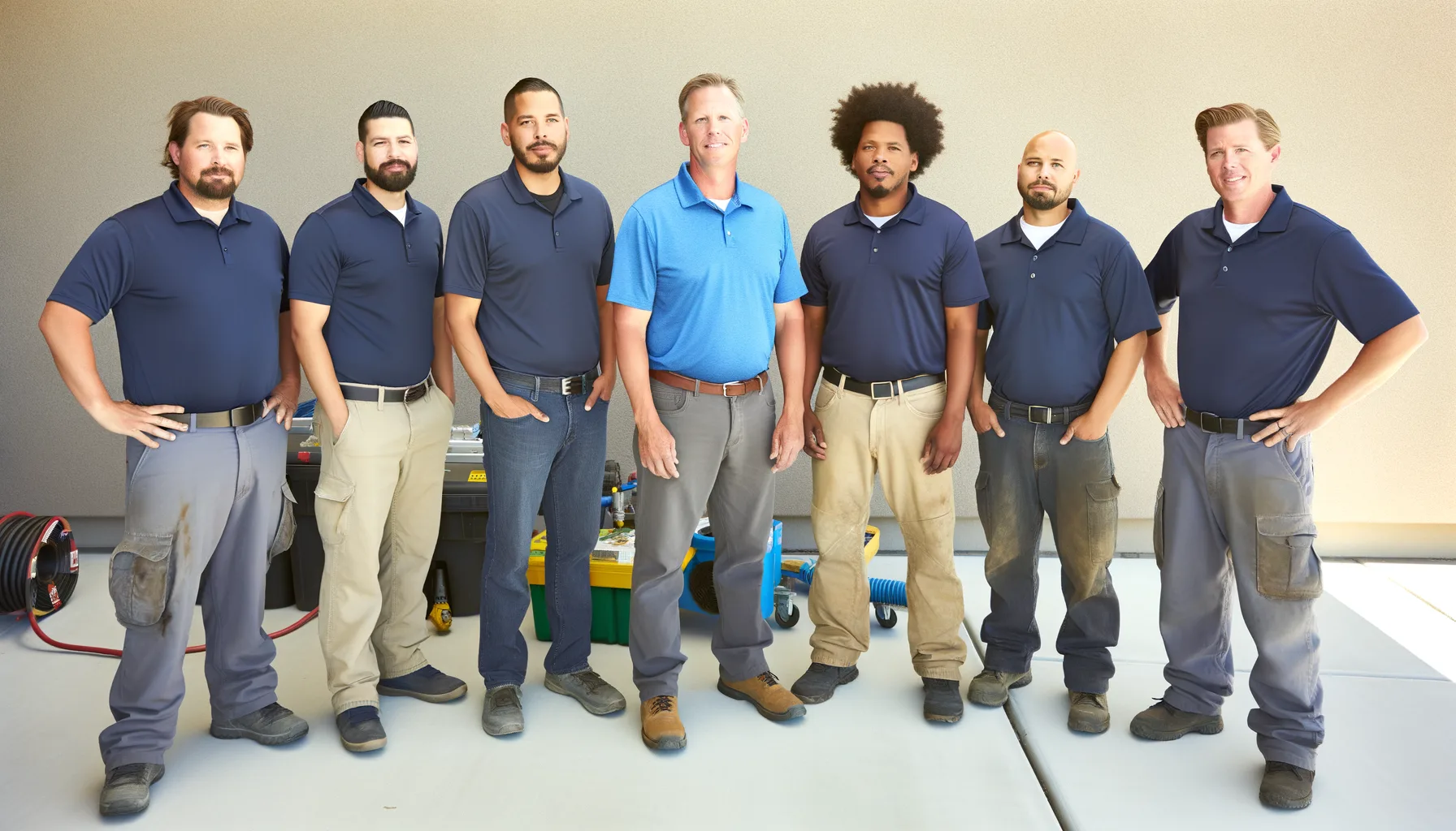 The CoolPros AC Repairs Team